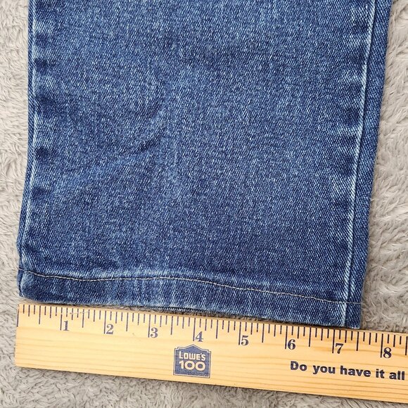 Gloria Vanderbilt Jeans Womens 10 Blue Denim Straight Five Pockets - Picture 9 of 15